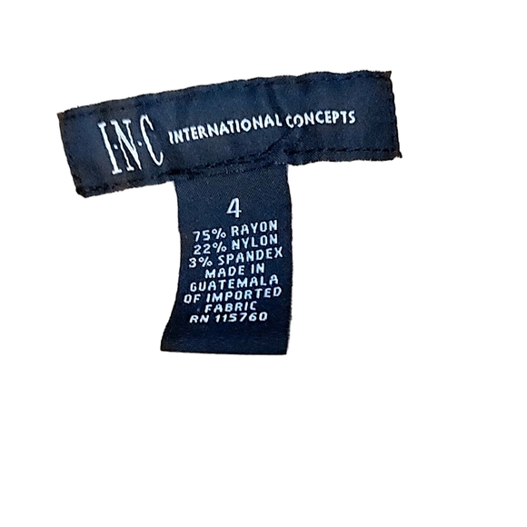 Like New | INC International Concepts | Zipper Pockets | Flared Pants | Size: 4 - Picture 4 of 4